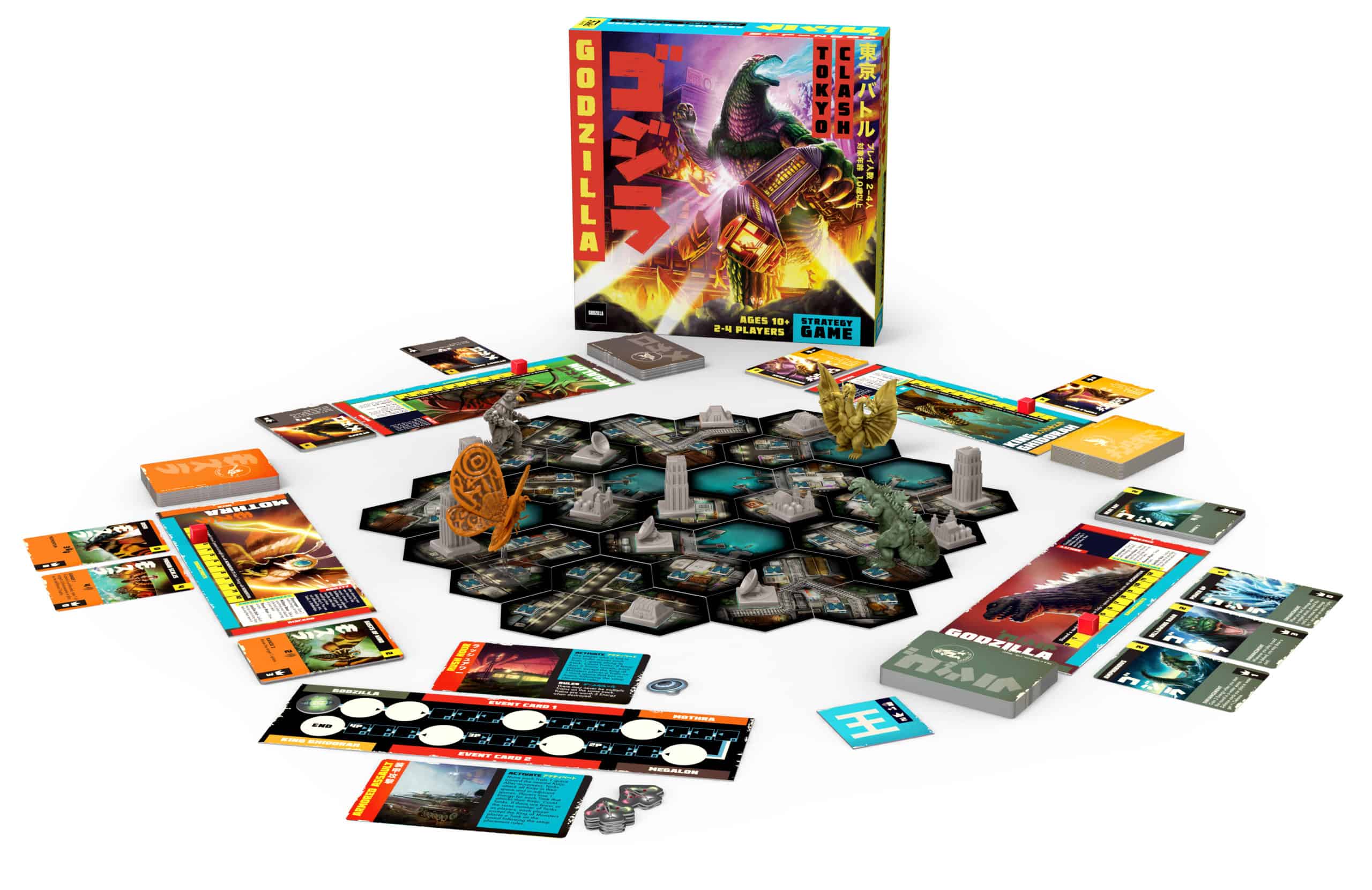 godzilla clash board game